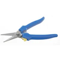 Universal scissor with plastic handle